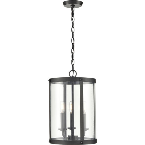 Aydenn 3 Light 11.75 inch Matte Black Indoor Pendant Ceiling Light